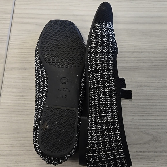 Vivaia Square Toe Margot Mary Janes 39.5 - Picture 3 of 3